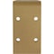 Ekena Millwork Embrey Steel Bracket, Hammered Gold 2"W x 6"D x 3 3/4"H BKTM02X06X03EBHGO - alternate 10
